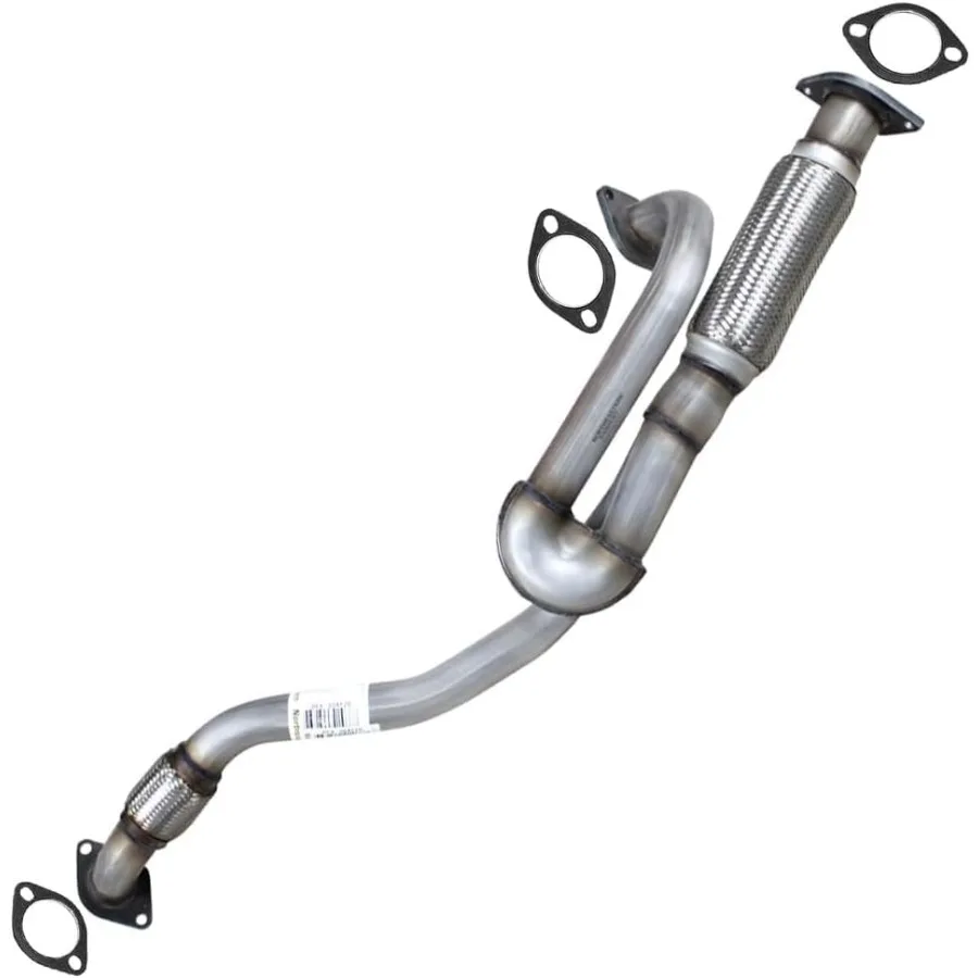 Exhaust Front Flex Y Pipe Compatible for 2009-2016 GMC Acadia 3.6L Stainless Steel Free Gaskets Included Automotive Replacement