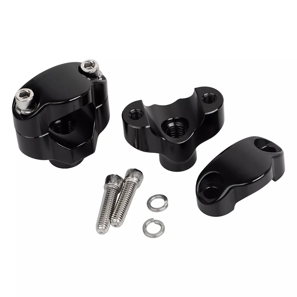 محرك بارع 1.5 بوصة المقود الناهض المشبك 1-1/4 بوصة طقم طويل القامة ل هارلي سوفتيل مخصص FXSTCD دائم