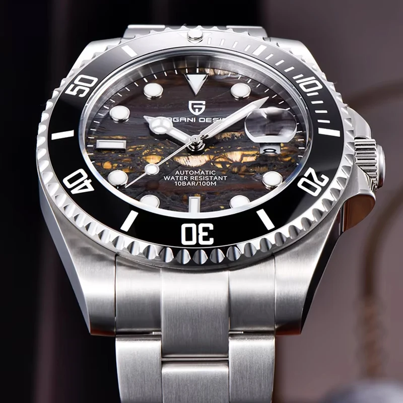 PAGANI DESIGN Top Selling New Automatic Mechanical Watch Miyota 8215 Sapphire Waterproof Calendar Men's Watch Planet Dial Watch