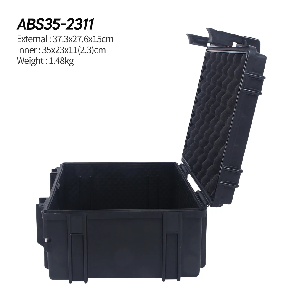 ALIKAN ABS35-2311 37,3x27,6x15 см Alikan Водонепроницаемый жесткий чехол Водонепроницаемый переносной военный чехол Защитный чехол для оборудования