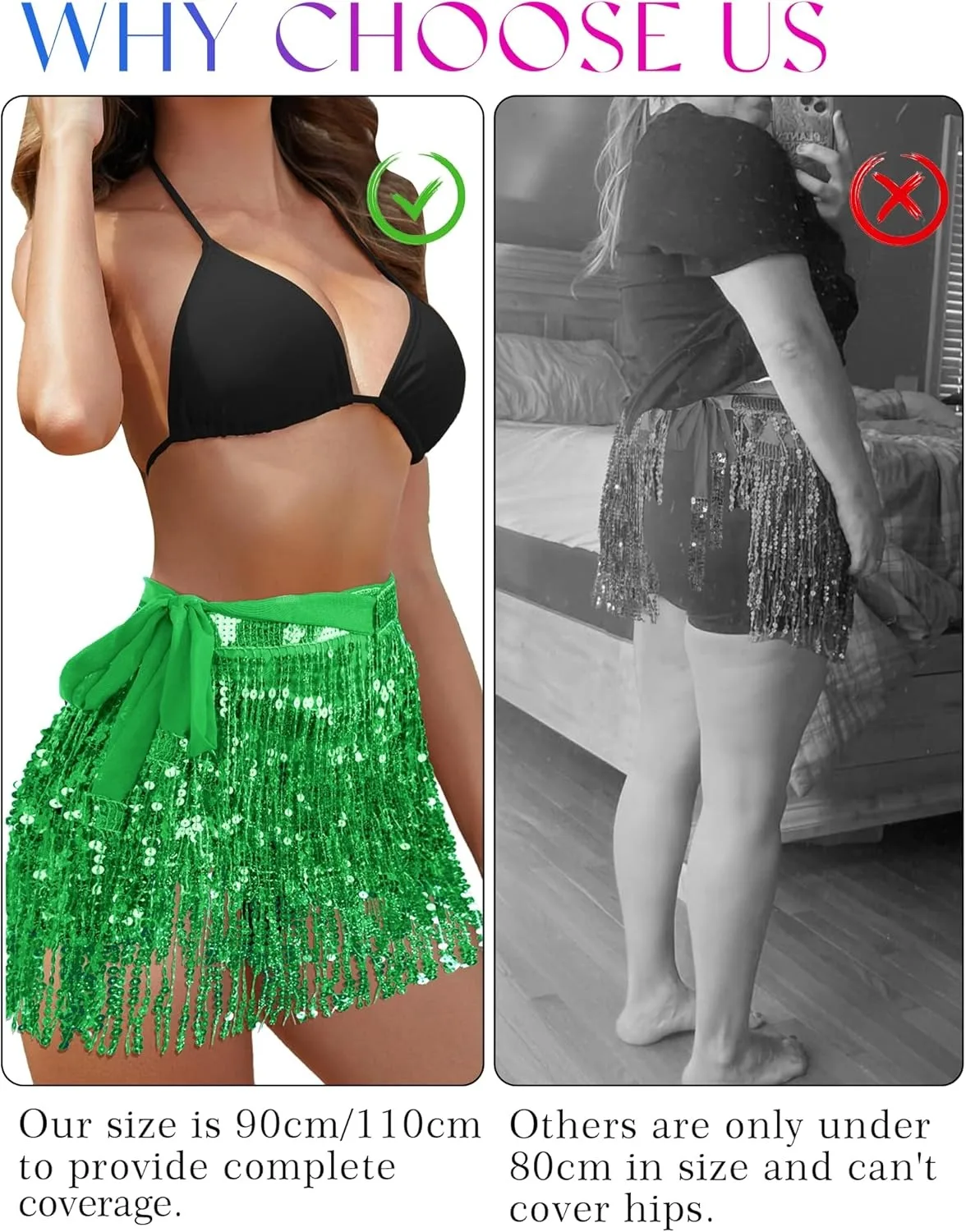 Lady's Waist chain、Belly Dance Hip Scarf、body chain、Belts' chains、Decorative belt、Dance belt、Fringe Waist Chain view 5