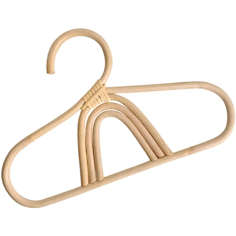

Rainbow Clothes Rack Children's Hanger Toddler Hangers Rattan Kid Hangwr Nursery Kids Baby Delicate