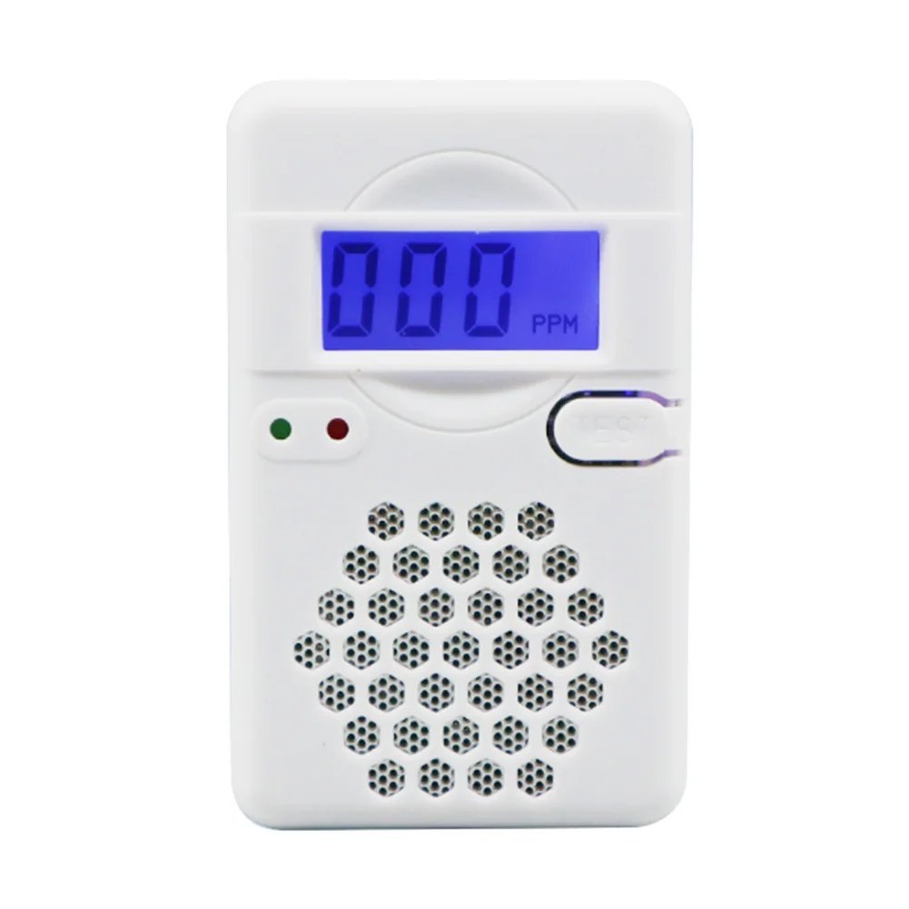 air quality monitorsCO Gas Leak Detector Sound Light WarningLCD Display forHome/Apartments/Hotel일산화탄소 경보기누수탐지기