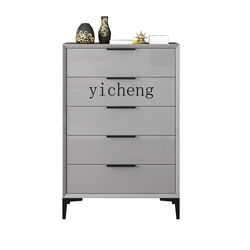 Zk Chest of Drawers Large Capacity Living Room Storage Cabinet Multi-Functional Bedroom Drawer-Style Locker