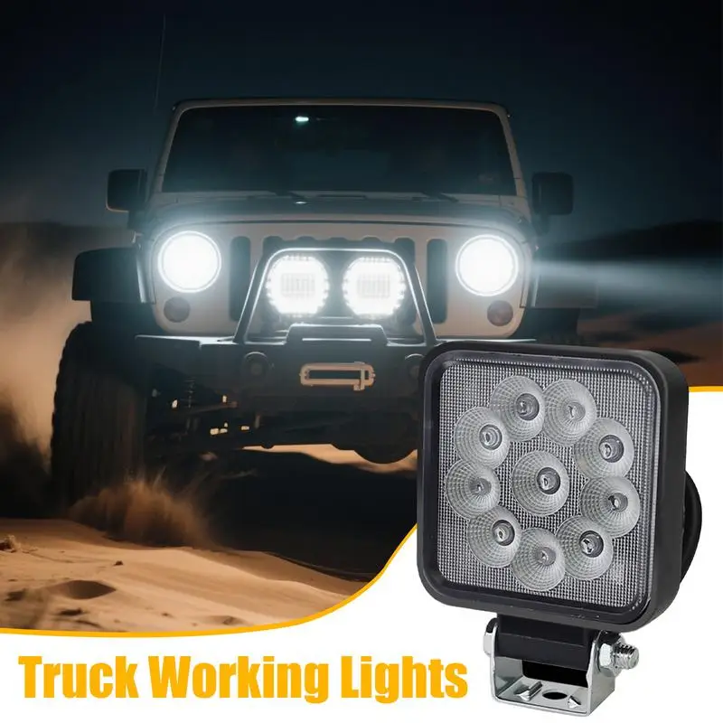 

Фары для грузовиков Внешние светодиодные рабочие фары для грузовиков Супер яркий прожектор Аксессуары Светодиодная водонепроницаемая панель освещения для пикапа