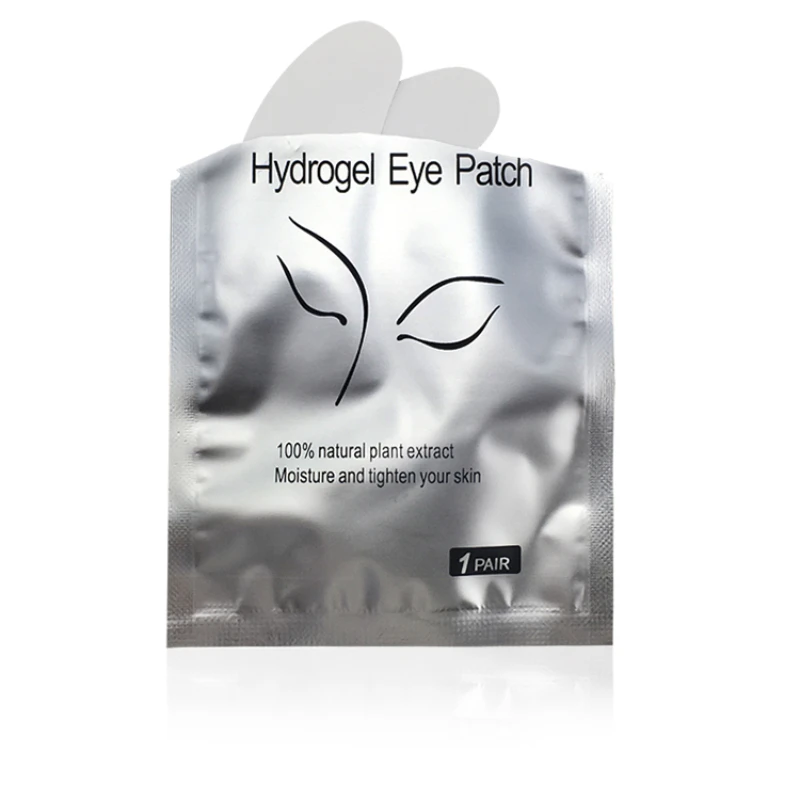 Private Label Kollagen unter Augen gel Patch Hydro gel Wimpern Augenklappe Baumwolle Wimpern verlängerung Feuchtigkeit creme Wimpern Pad Augen pads