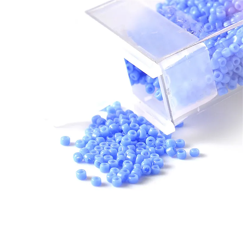 1.5mm Japan TOHO Round Seed Beads 15/0 Opaque Color Glass Seed Bead for Needlework Handemade Jewelry Making 2500pcs 10g