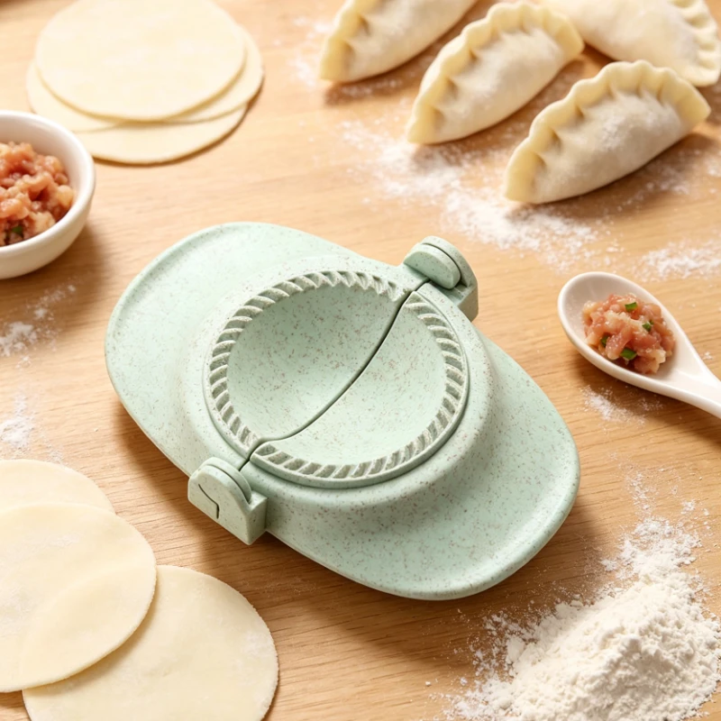 Manual Dumpling Maker Mold Household Dumpling Wrapper Press Tool Convenient Kitchen Dumpling Cutter Clipper