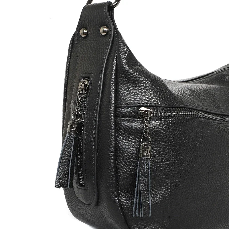Echtes Leder Hochwertige Damen-Tragetasche Designer-Umhängetasche Retro Casual Damen-Schulter-Messenger-Handtaschen 2026 – Detail 20