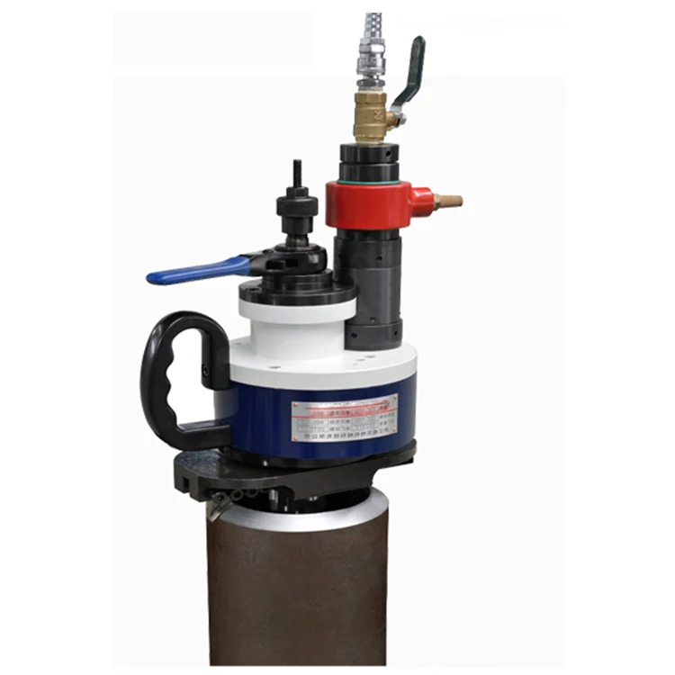 

Portable Pneumatic ISP-252 Beveling Machine 3 to 10 Inch Inner Swell Chamfering for Pipes up to 10 Inches