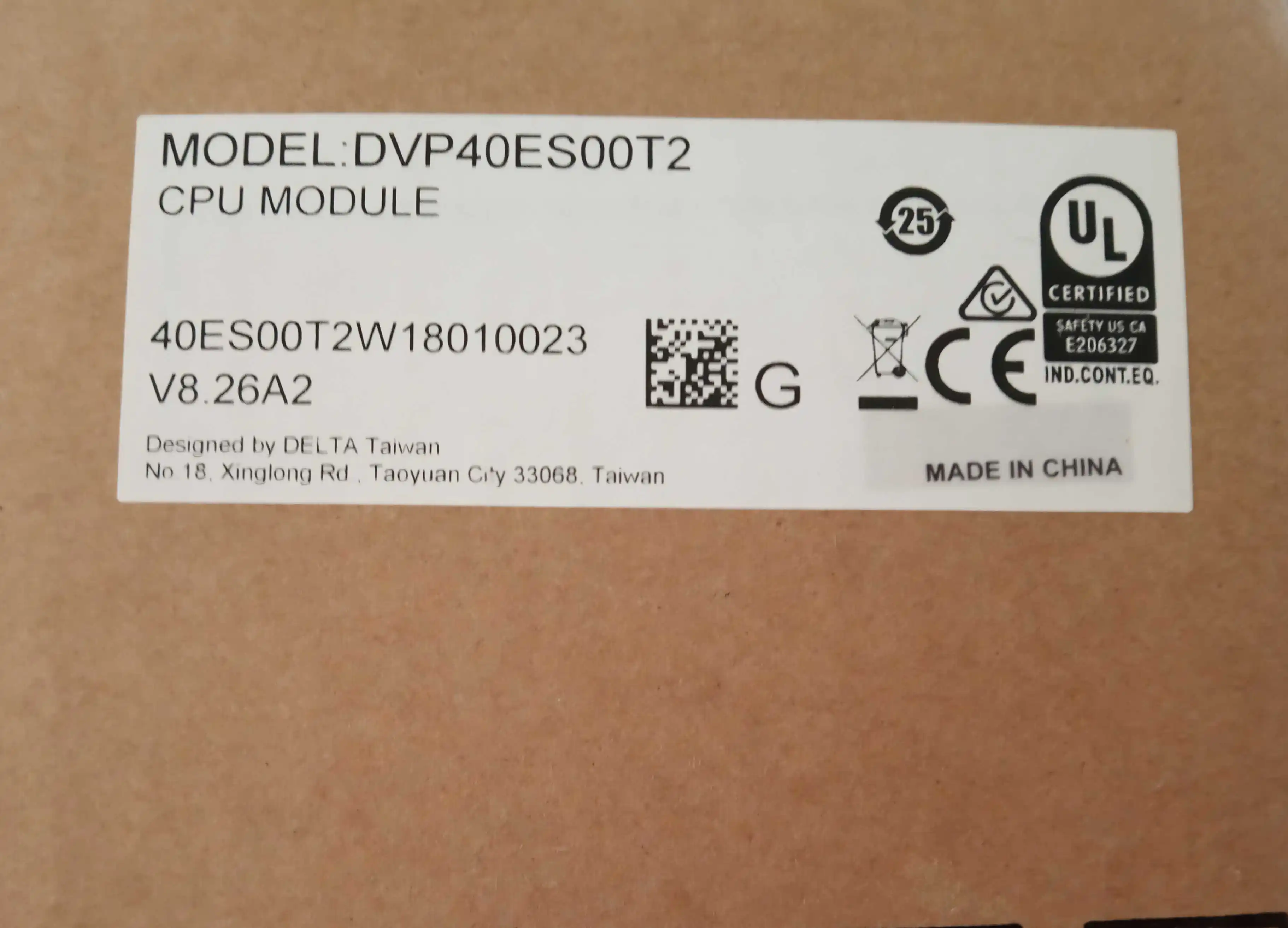 

DVP40ES00T2 Brand New Original Genuine Delta Programmable Controller Spot