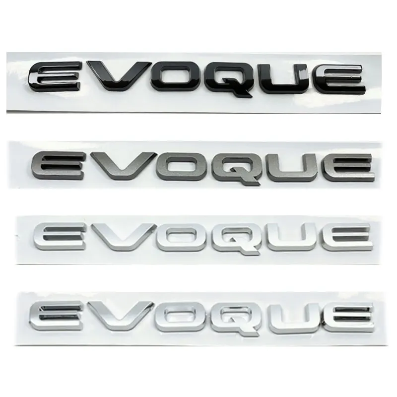 

EVOQUE letter badge new old style Car stickers for car modified rear boot label trunk car accessories decorative logo decals