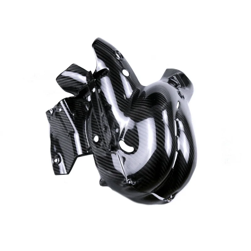 

Suitable Motorcycle Accessories 18+ Panigale V4/V4S Modified Carbon Fiber Exhaust Heat Shield