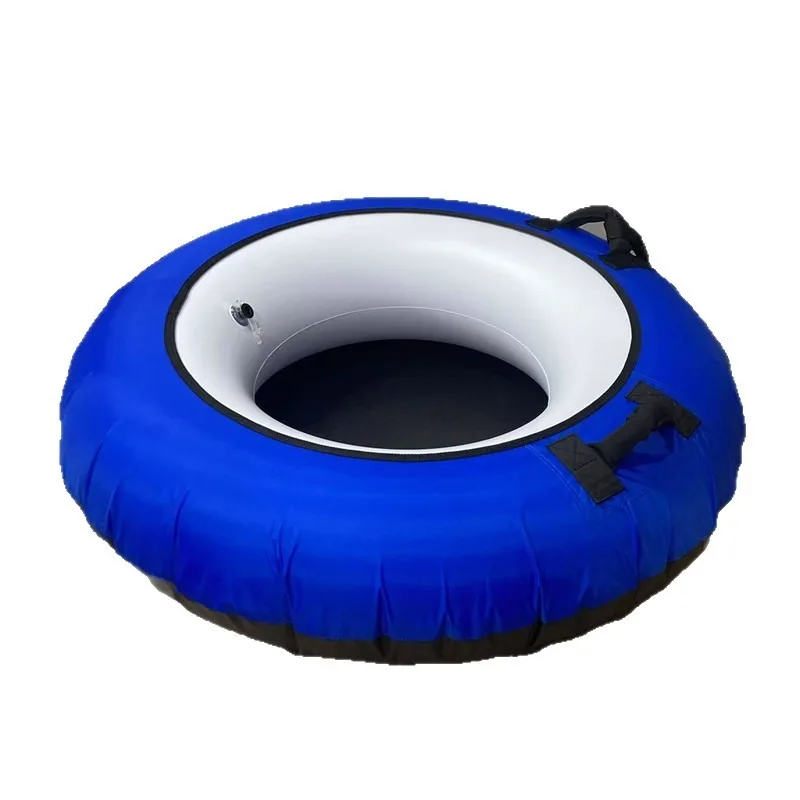 

Outdoor ski products High elastic thickened inflatable PVC liner plus cloth cover Single ski drag ring