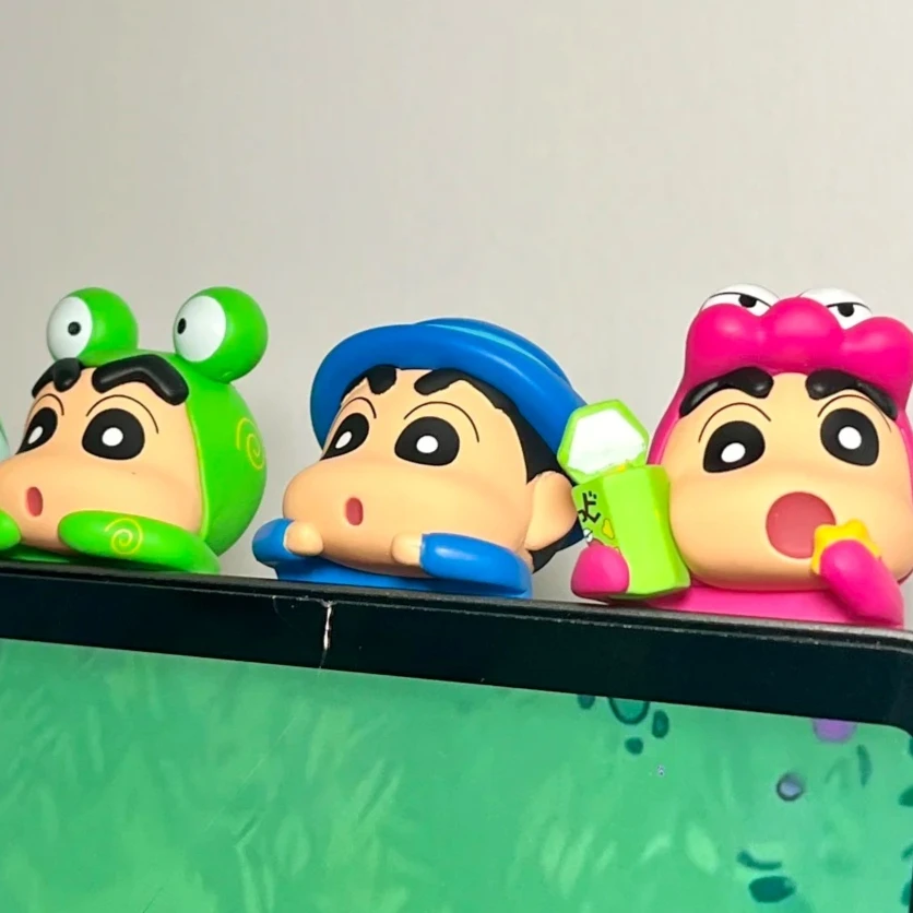 

Карандаш Шин Чан, вечерние куклы, слепая коробка, модная игровая подставка для мобильного телефона, автомобильный настольный декоративный кулон двойного назначения, подарок Kuchikuji