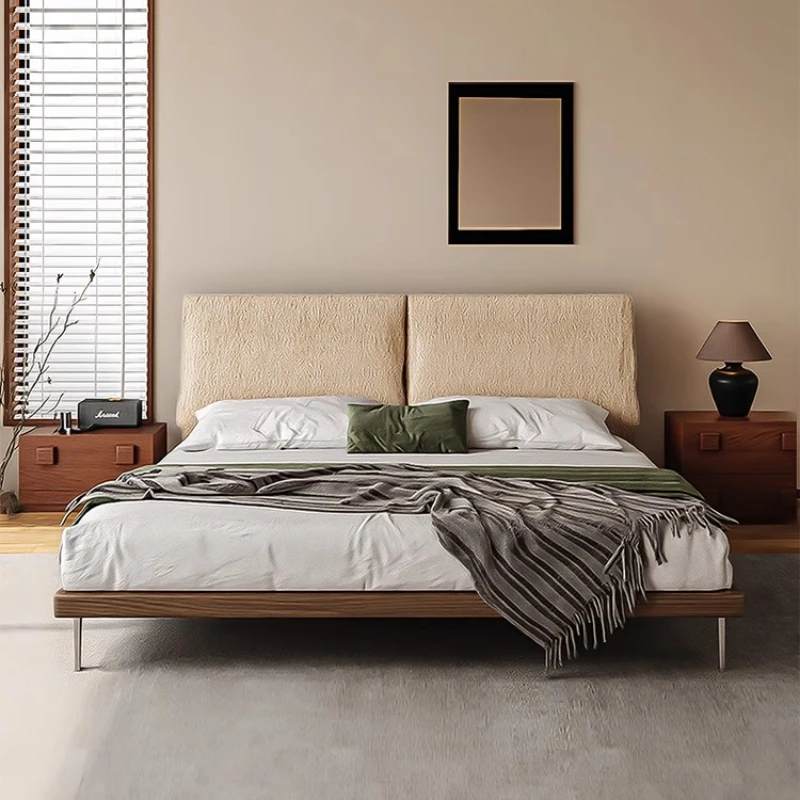 

Frame Double Massage Bed Double Queen Space Saving Modern Massage Bed Design Wooden Sleeping Camas De Casal Home Furniture