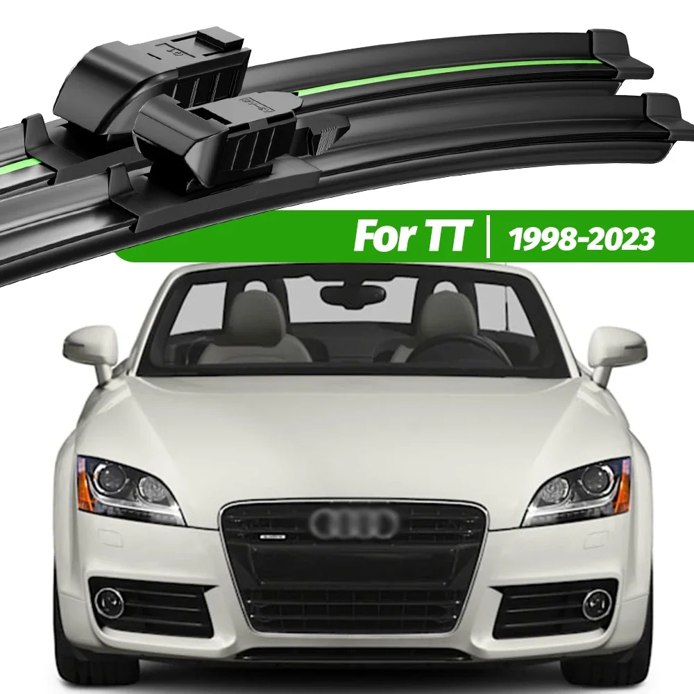 

For Audi TT MK1 8N MK2 8J MK3 1998-2023 2x Front Windshield Wiper Blades 2010 2015 2018 2020 2022 Windscreen Window Accessories