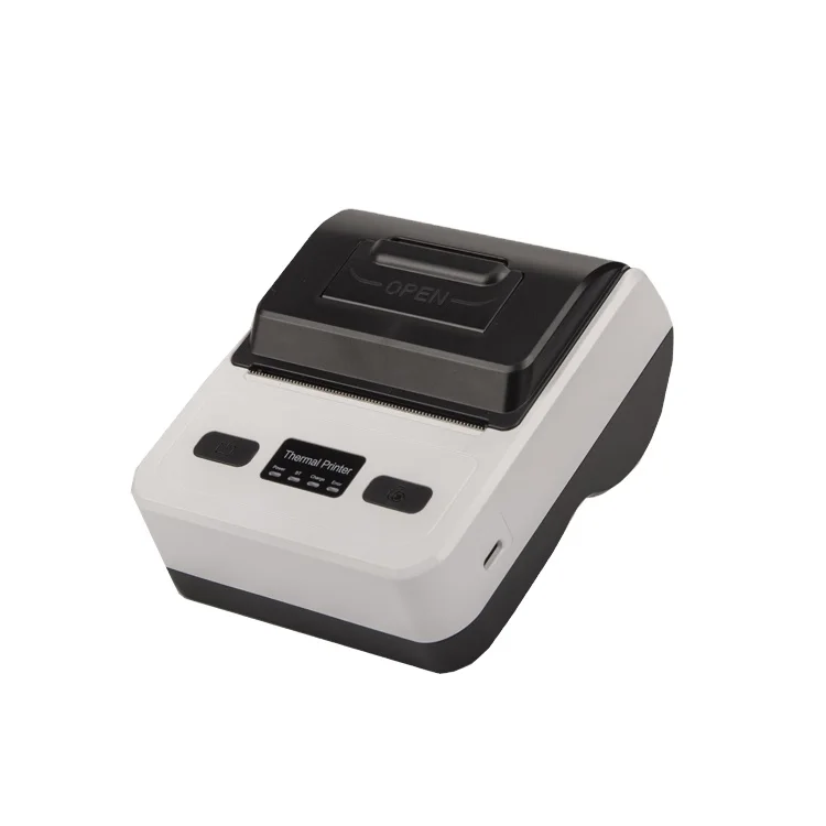 80mm Mini Portable Printer High Speed Bluetooth Small Printer Android Thermal Receipt Printer For Small Businesses