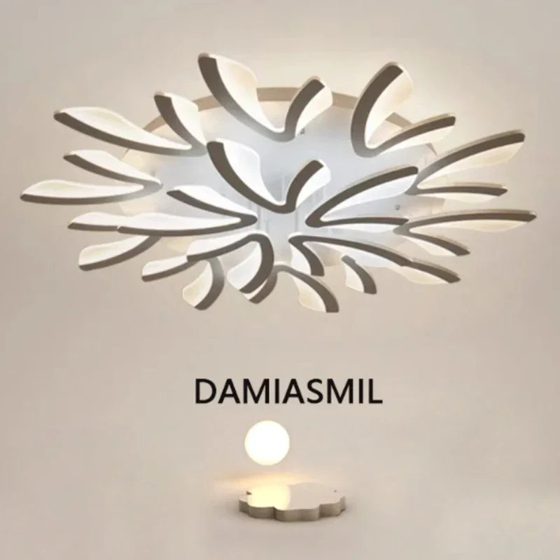 LED Modern Ceiling Lamp for Living Dining Room Bedroom Study Fireworks Chandelier Home Decoration Indoor Lighting Fixture Luster