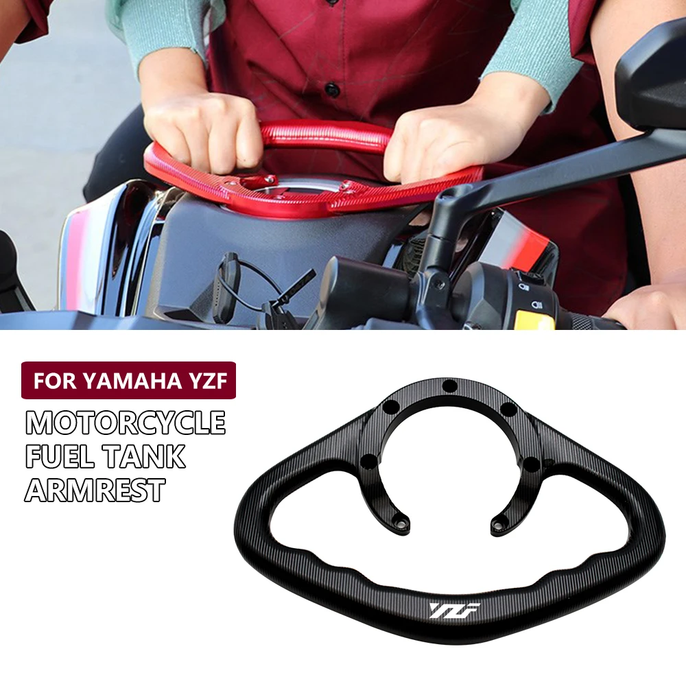Motorcycle Rear Passenger Armrest For Yamaha YZF R1 R1M R3 R6 R6S R7 R15 R25 Tank Armrest Passenger Handle Bar