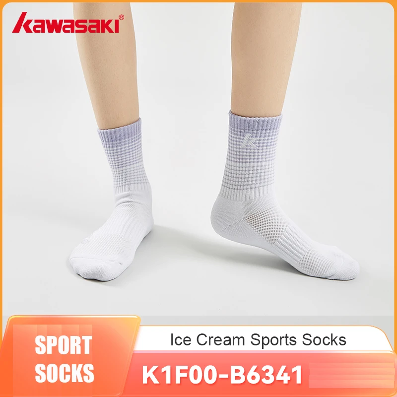 Kawasaki Ice Cream Sports Socks K1F00-B6341 Women's Golf Wear Running Socks