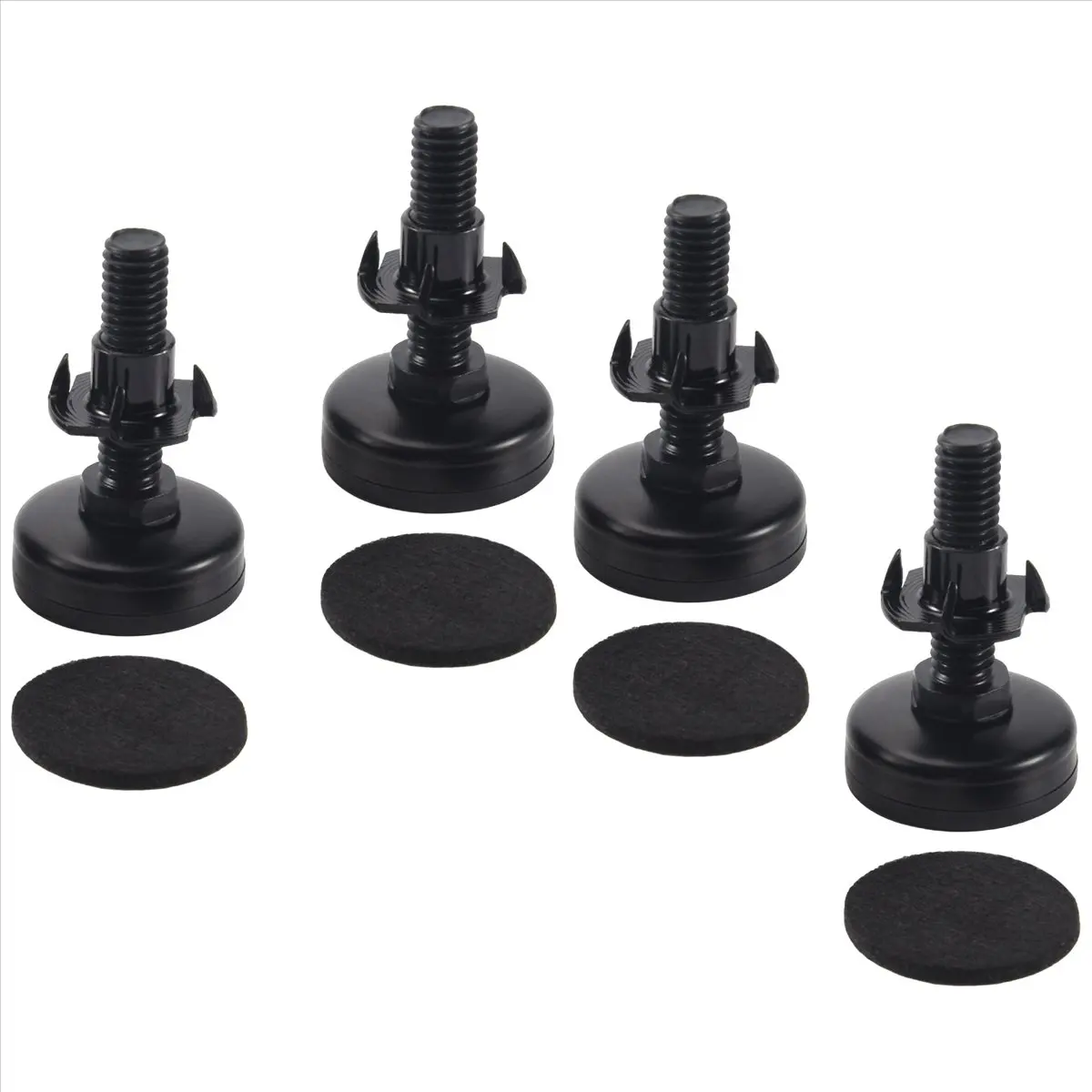 Top Sale 4Pcs Furniture Levelers Heavy Duty Furniture Leveling Feet Adjustable Leg Levelers for Cabinets Tables Chairs Raiser