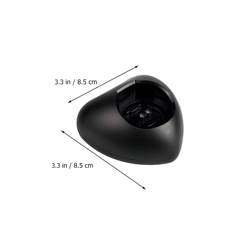 1 قطعة مقص الشعر الكهربائية حامل صغير الحجم عدم الانزلاق أسفل الراقية الملمس USB شحن قاعدة لتخزين مقص الشعر