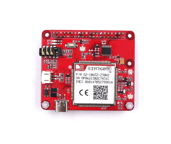 SIM7600A-H 4G LTE Hat for Raspberry Pi Development Tools
