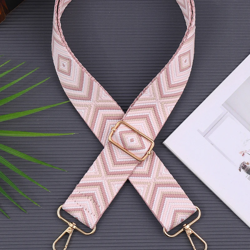 Shoulder Strap For Women Hardware Hooks The Length Can Be Freely Adjusted Travel Accessories Fashionable Wide Shoulder Strap