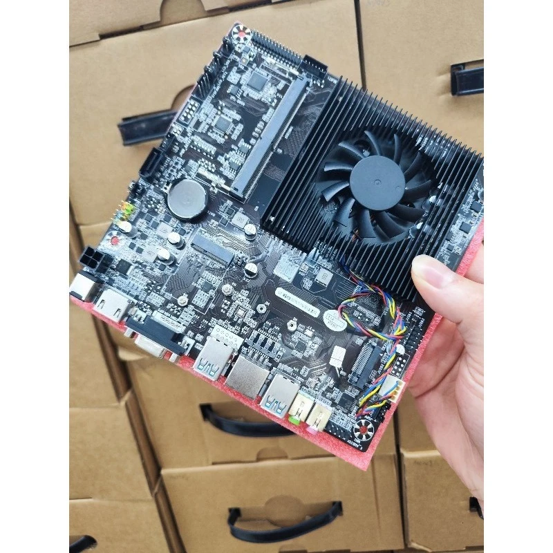All-New 12th Gen N150 ITX Motherboard - Quad-Core All-in-One Mini PC for HTPC & Digital Signage | DC-Powered Compact Host