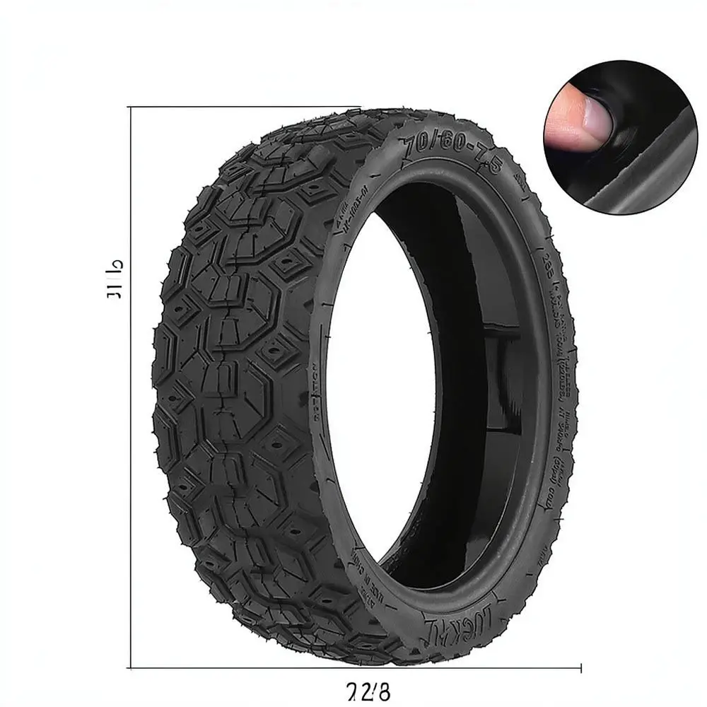 11 Inch Puncture Proof Tire 70 60 7 5 For Segway Max G3 Electric Scooter Jelly Filled Tubeless Tyre Maintenance Items