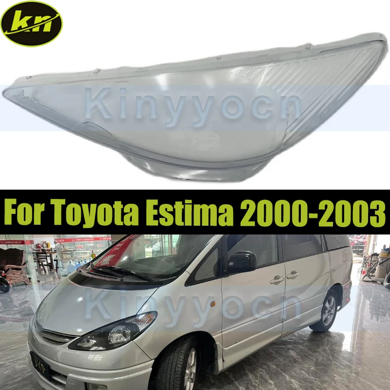 

Car Headlight Cover Shell For Toyota Estima 2000 2001 2002 2003 Front Headlight Glass Cover Shell Replacement Lampshade