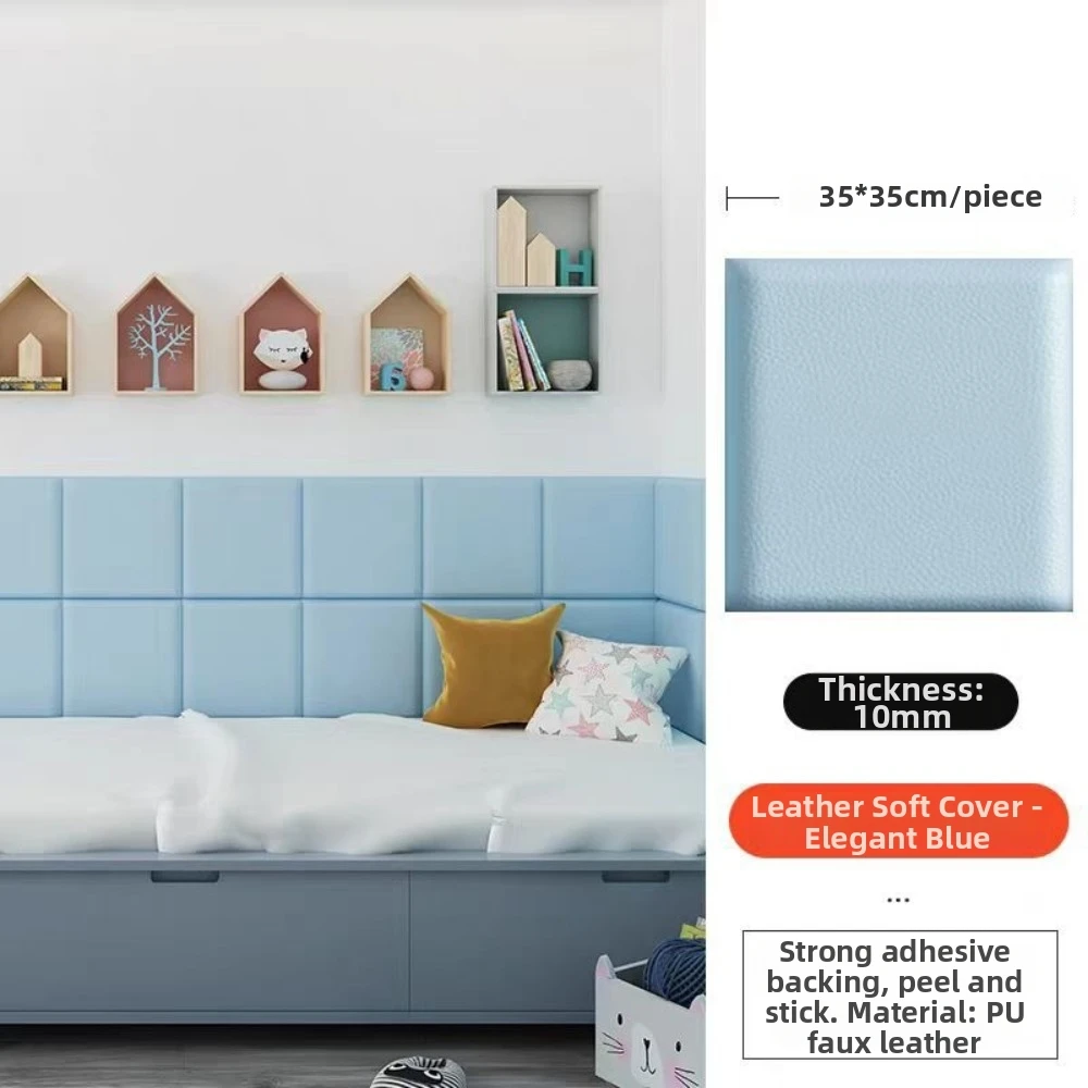 Self-Adhesive Soft Wall Panels Soft Cushion Morden Style Anti-Collision Wall Panels Anti-Collision Design