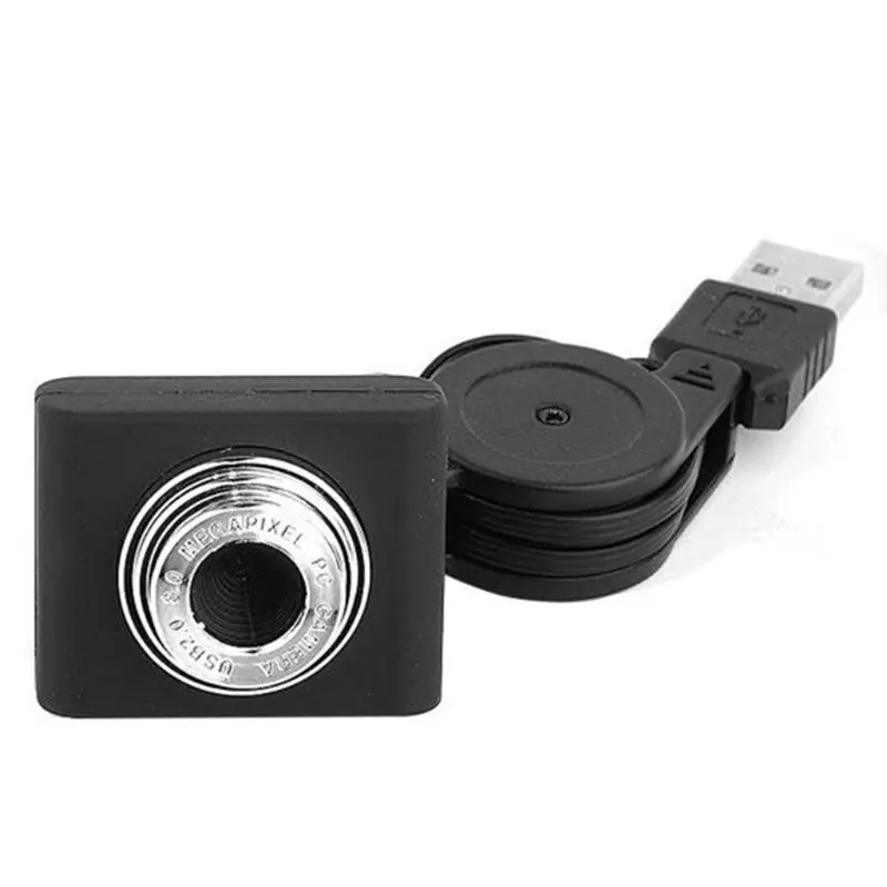 USB Webcam Manual for Focus Built-in Microphone Drive-free Computer Peripheral Web Camera Home Portable Laptop Desktop Dropship