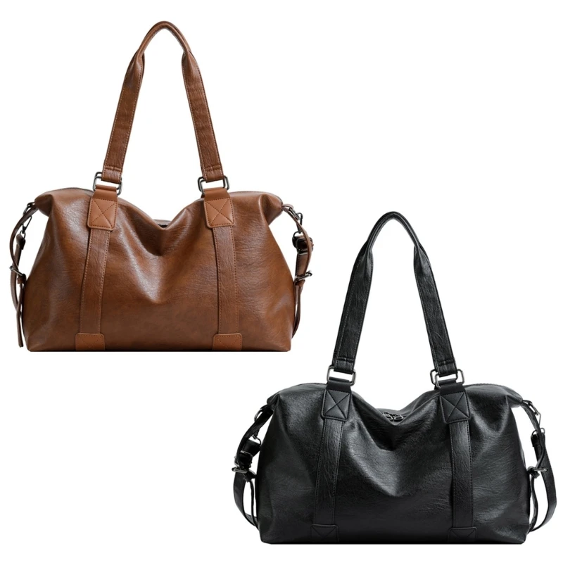 

Women's Casual Crossbody Bag PU Leather Shoulder Bags Large Capacity Handbag