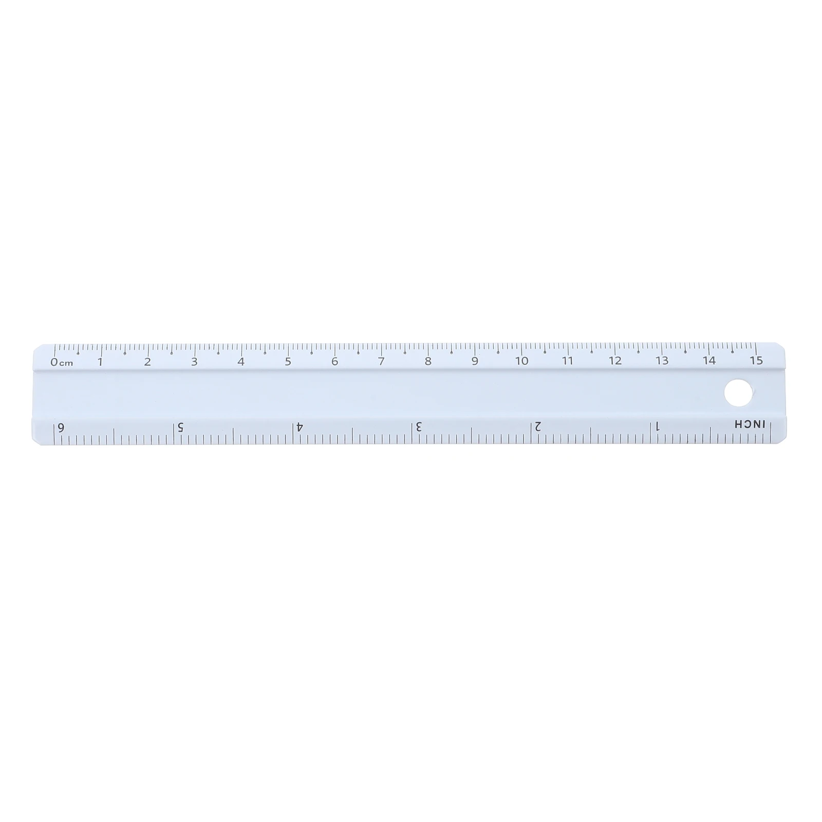 

Aluminum Alloy Straight Ruler Medium Size Bright Color Precise Measuring Tool Centimeters Feet Drawing Geometry Drafting Office