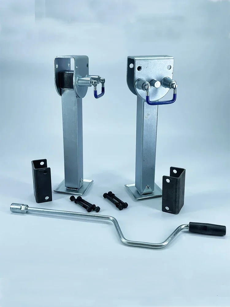 apply Heavy RV Leg Trailer Bracket Leg 2 Ton Load Folding Trailer