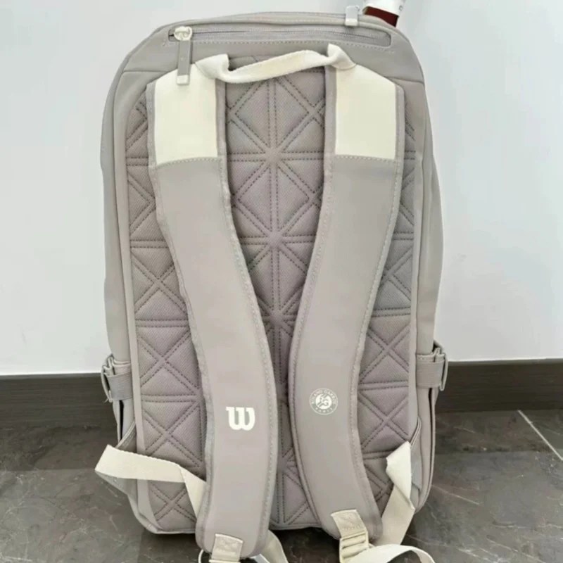 Wilson Tennis Backpack French Open Joint Multi-Functional Large Capacity Professional Shoulder Sports Backpack For Men and Women