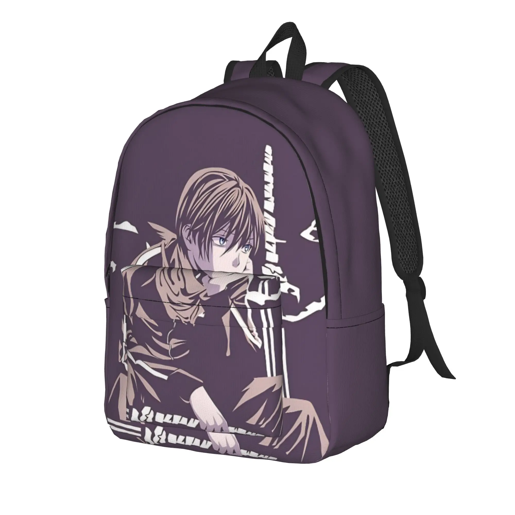 Back to school season dark japanese fantasy  Bookbag Noragami College Student Classic Backpack