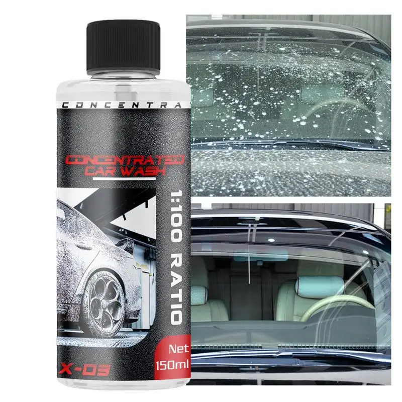 

Foaming Car Cleaner High Concentration Car Shampoo High-Foaming Polish Liquid 1:100 Dilution For Water Stain Tire Bird Dropping