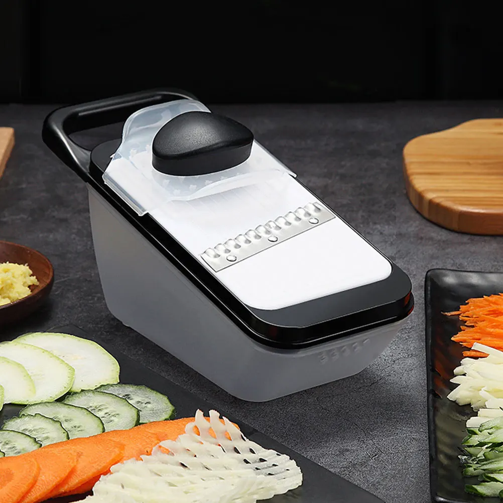 

Multifunctional Vegetable Plastic Stainless Steel Veggies Chopper Potato Slicer Garlic Cheese Tomato Egg