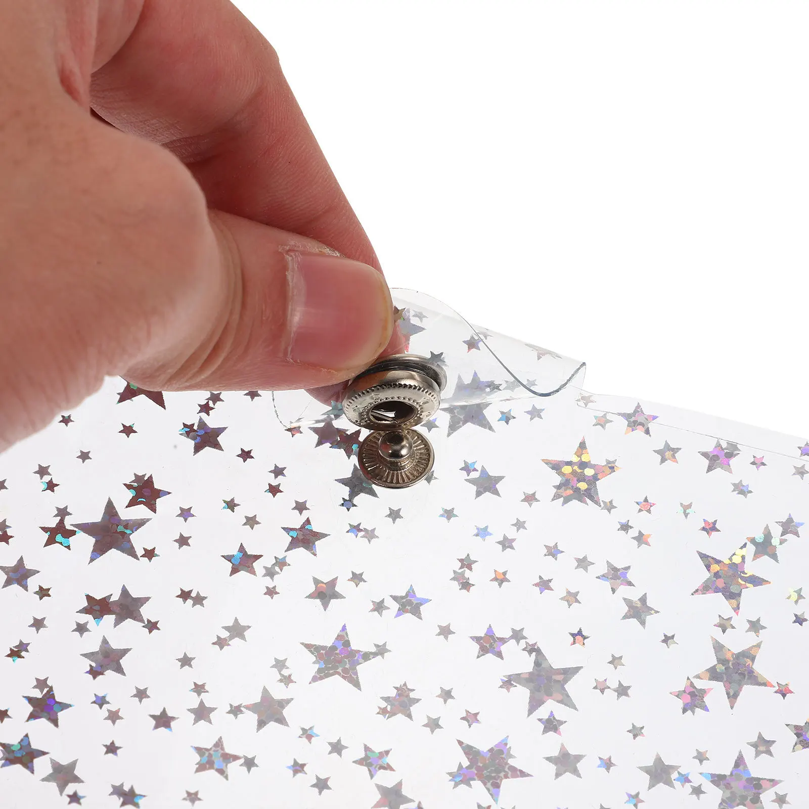 Sky Pvc Binder Notebook Cover Lightweight Decorative Planner Shell For School Office Supplies Scrapbook Cover Folder