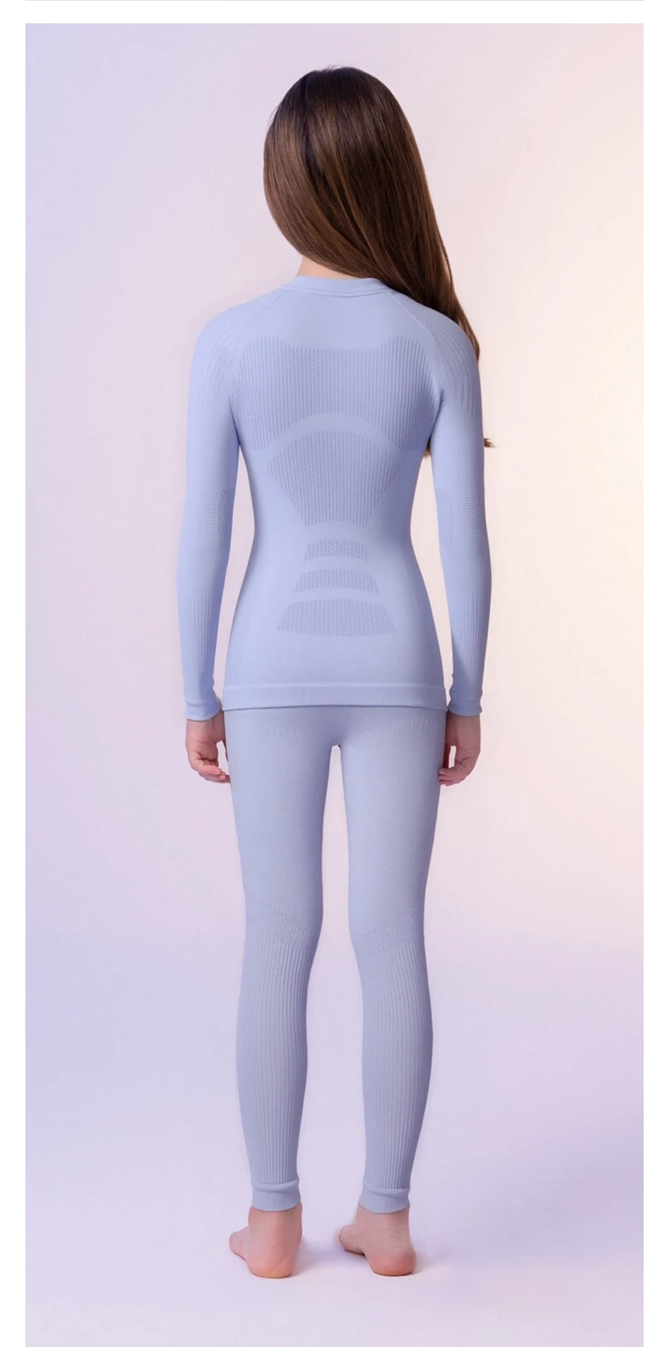 COPOZZ Ski-Thermo-Unterwäsche-Set für Mädchen und Jungen, Kinder, Winter, Outdoor, schnell trocknend, weich, solide, neues Ski-Kleidungsset, Sport – Detail 22