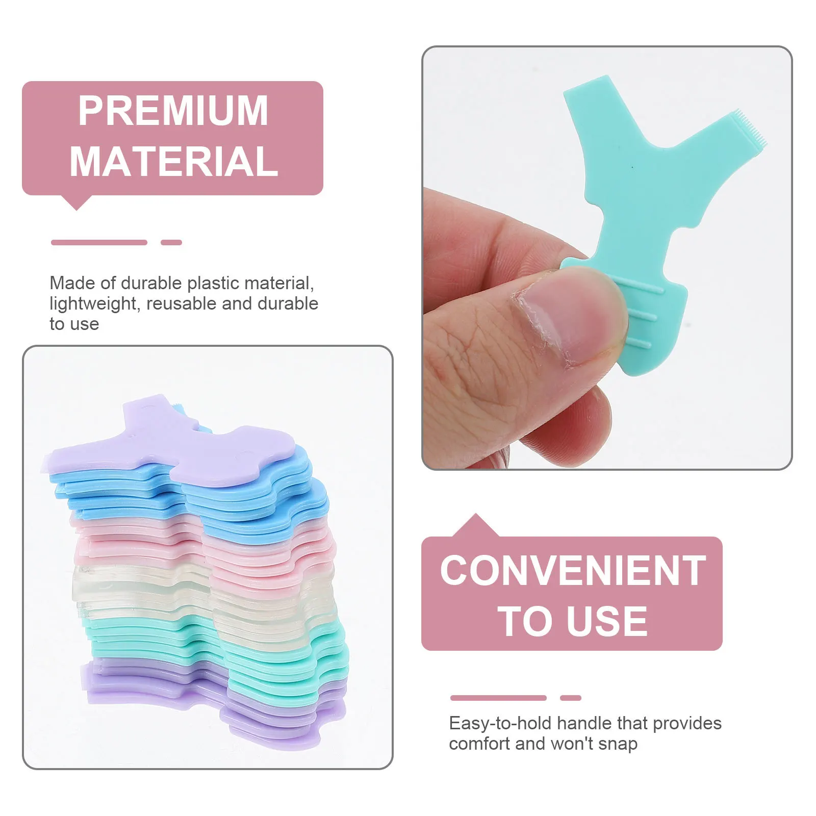 

25Pcs Eyelash Lift Brush Tool Y Style Lash Perm Comb for Natural Lifting Long Term Use Results in Curlier Eyelashes