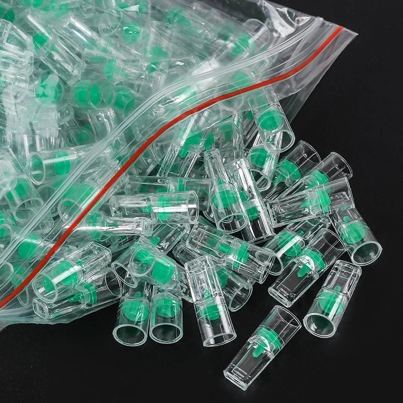 500 Pcs Disposable Plastic Filter Tobacco Mouthpiece Men\'s Tobacco Mouthpiece Filter 8MM Cigarette Holder Smoking Accesoires