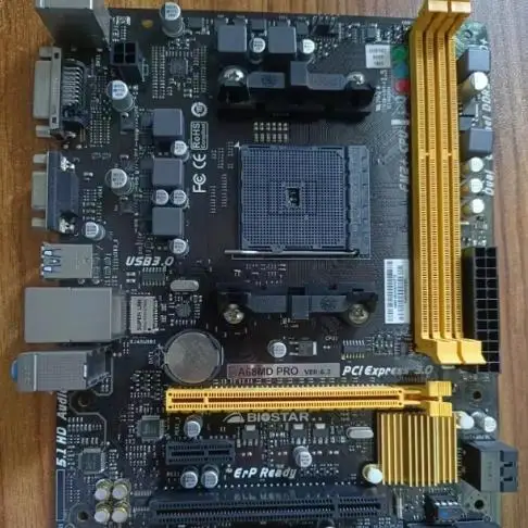 

For BIOSTAR A68MD PRO Main Board All Solid State FM2b DDR3 FM2 + Support 7680