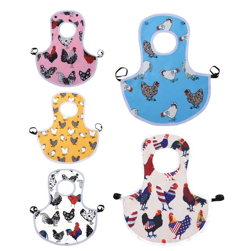 Chicken Saddle For Hens Breathable Feather Protector Chicken Pecking Guard Comfortable Chicken Clothes Wing Back Protector