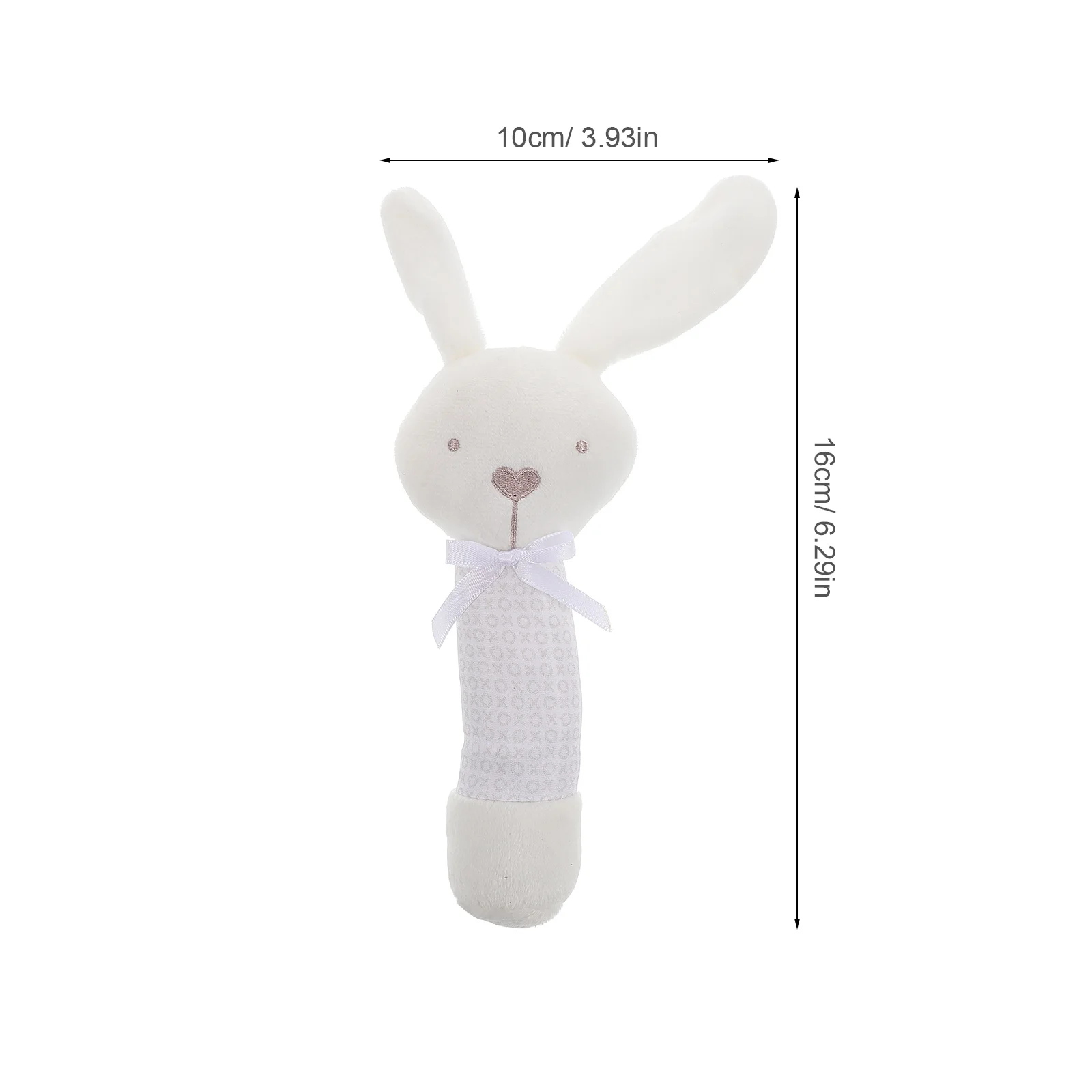 유아 만화 동물 손 딸랑이 토끼 창의적인 아기 흔들기 장난감 휴대용 손잡이 딸랑이 유아용 딸랑이