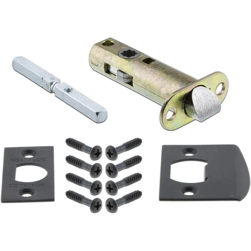 Warehouse New York Door Knob with Plate