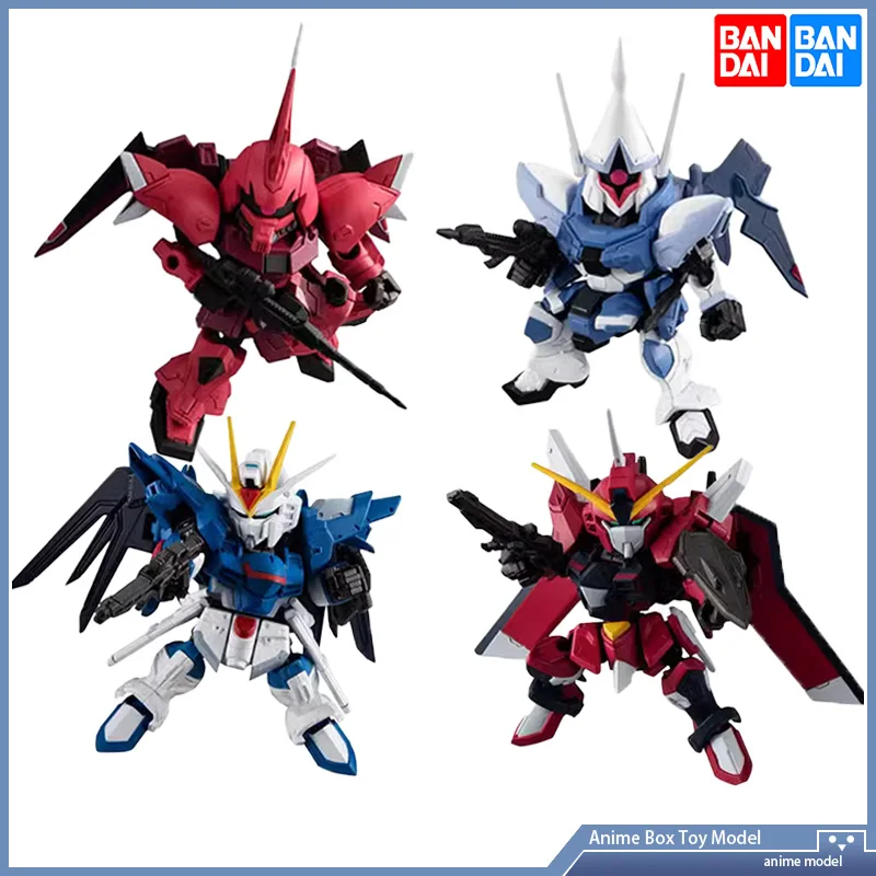 

Gundam Bandai Shokugan MOBILITY JOINT 07 Набор из 7 моделей в сборе, аниме-фигурка, игрушка в подарок, оригинальный продукт